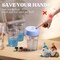 LET'S RESIN Auto Resin Mixer, Hands-Free Easy Clean Epoxy Mixer, Electric Stirrer for 24Fl.oz Mixing, Resin Supplies for Resin Casting, Molds, Soap Making(10pcs 32oz Mixing Cups) Blue